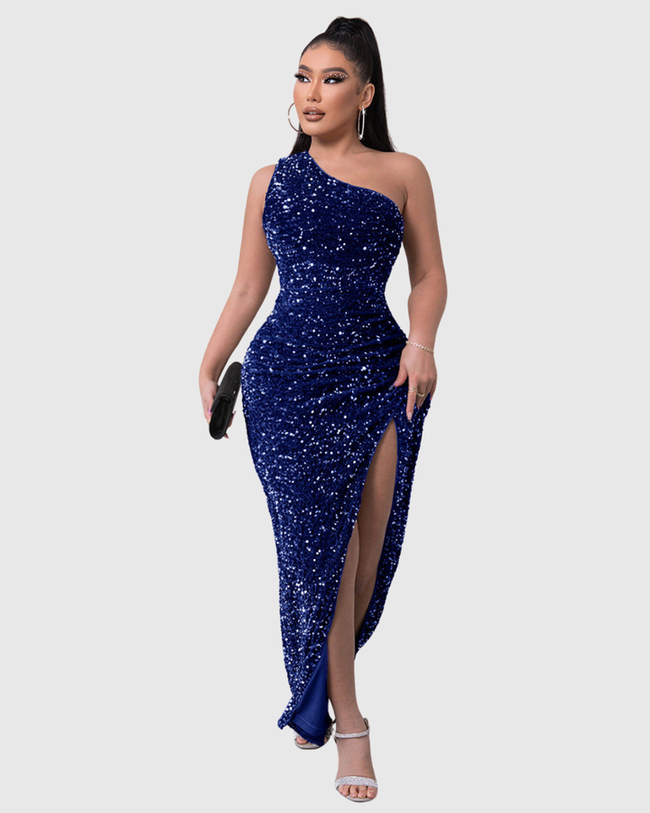 Lillian | Luxury One-Shoulder Evening Gown