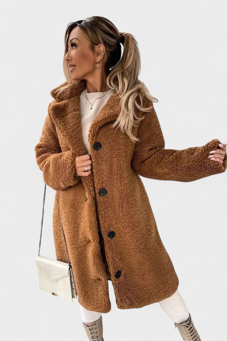 Eliana™ | Stylish Teddy Coat