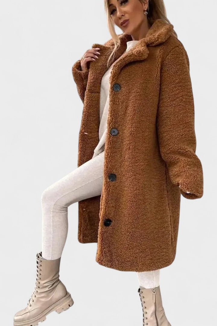 Eliana™ | Stylish Teddy Coat