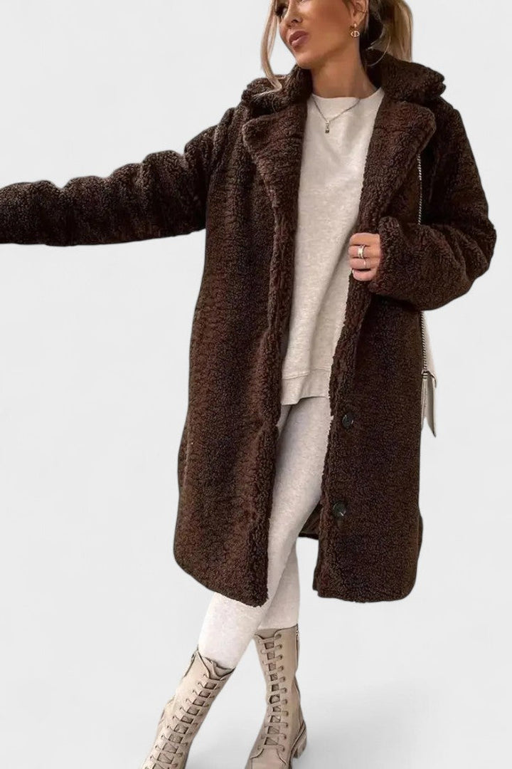Eliana™ | Stylish Teddy Coat