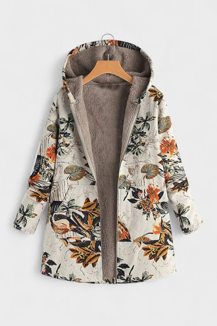 Fleural™ – Floral Fleece Sweater