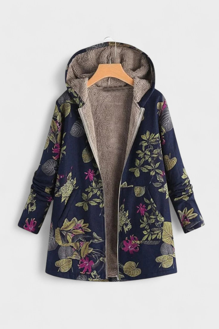 Fleural™ – Floral Fleece Sweater