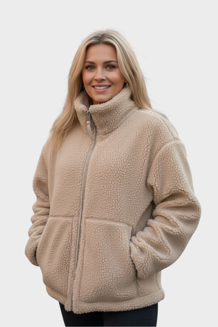 Kaja™ | Stylish Teddy Coat