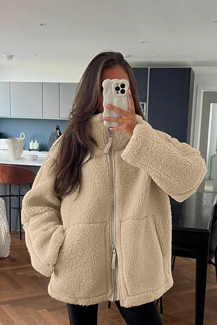 Kaja™ | Stylish Teddy Coat