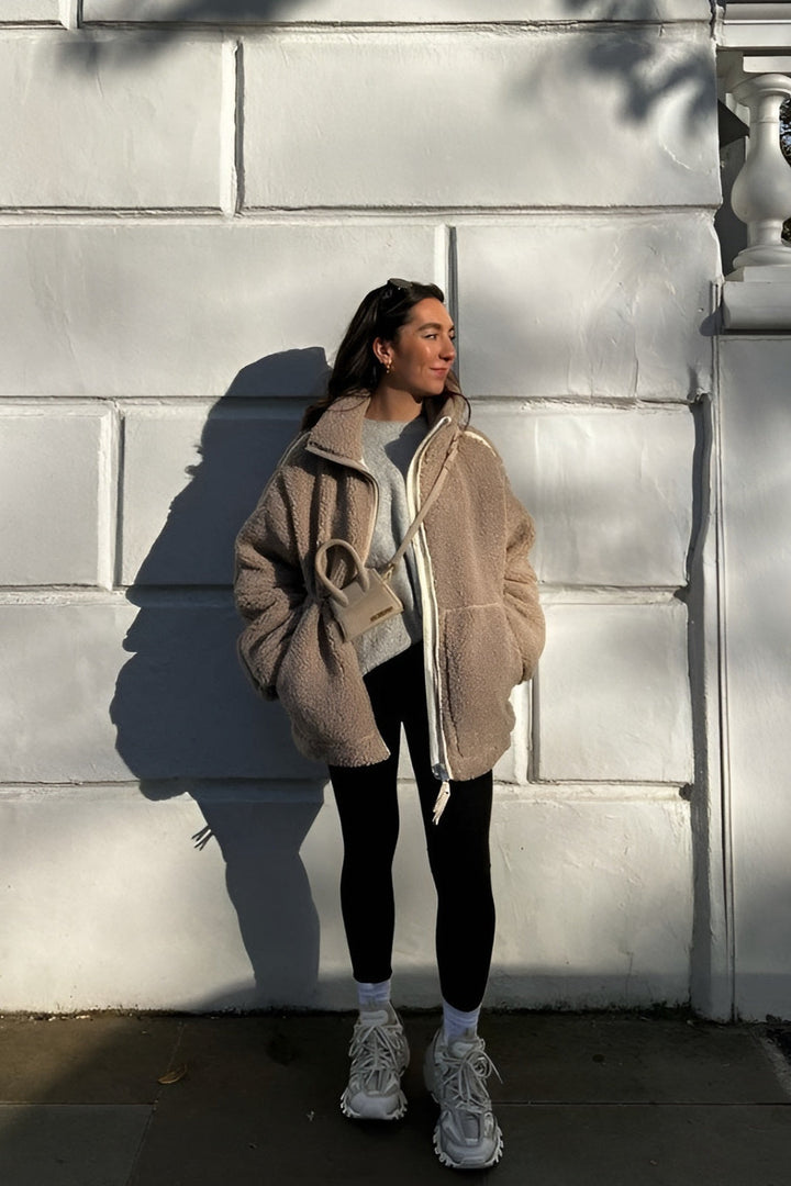 Kaja™ | Stylish Teddy Coat