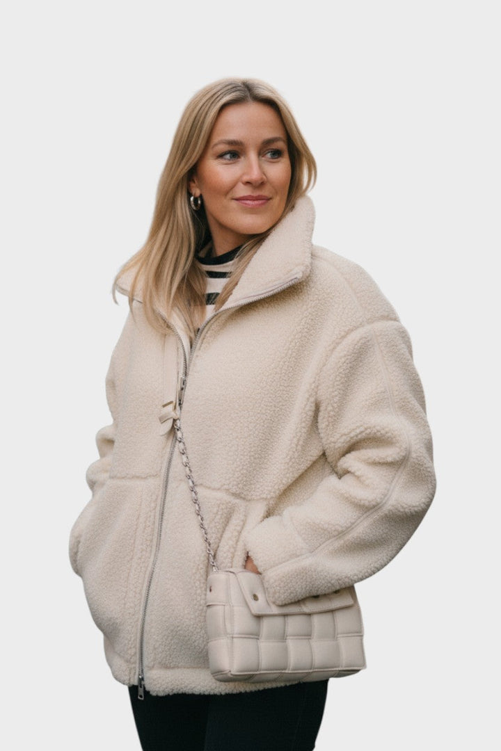 Kaja™ | Stylish Teddy Coat
