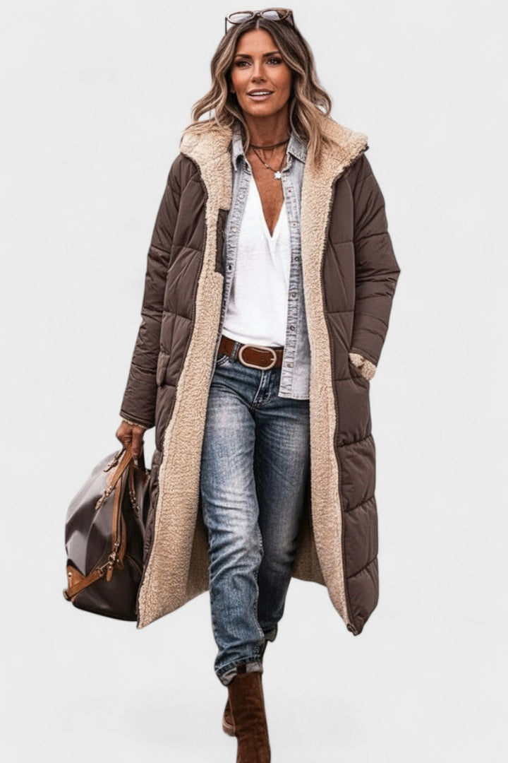 Dobromila™ | Luxury Reversible Coat