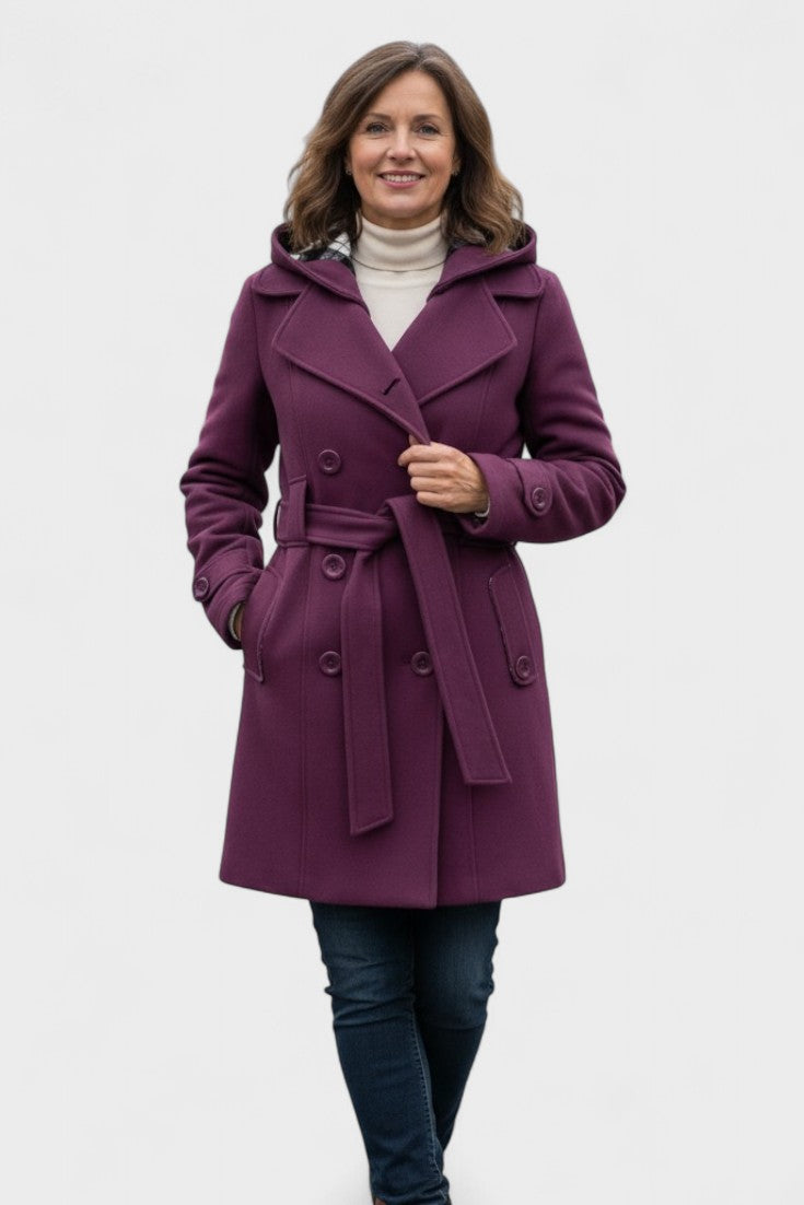 Leona™ | Elegant Double-Breasted Coat